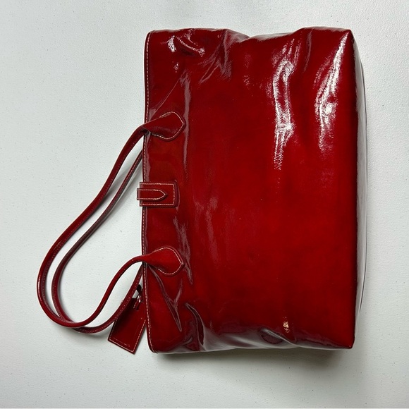 Vintage DOONEY & BOURKE Medium Bordeaux Cindy Tote Shoulder Bag Rare J8051229 - Picture 2 of 14